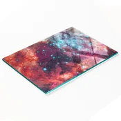shumee Dekorativna kuhinjska deska za rezanje iz kaljenega stekla Fikcja 80x52 cm