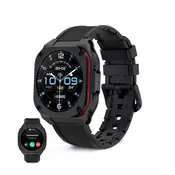 KSIX, smartwatch Zenthium, 1.32 AMOLED, 30 dana baterija, IP68, crni
