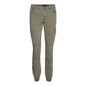 VERO MODA Kargo kavbojke, zelena