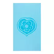 Pamucni rucnik za plažu Kenzo KHEART Turquoise 90 x 160 cm