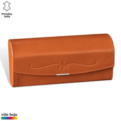 Princ Leather Futrola za naocare, Narandžasta