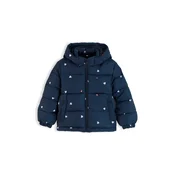 TOMMY HILFIGER Zimska jakna mornarska / rdeča / bela