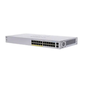 Cisco CBS110 Unmanaged 24-port GE, Partial PoE, 2x1G SFP Shared (CBS110-24PP-EU)