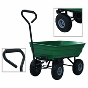VIDAXL vrtni ročni voziček (300kg, 75l)
