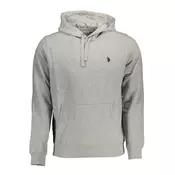 U.S. polo Assn. Muški duks 63012-53223_Grigio_188, Sivi