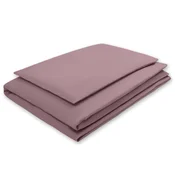 shumee Otroška posteljnina iz bombaža, 2-delni komplet, prevleka za vzglavnik 60x40 in prevleka za odejo 120x90 - retro roza