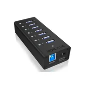 IcyBox Aktivni 7-portni USB Hub IB-AC618