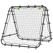 Homestar Nogometna mreža za odbijanje 100x95x90 cm črna