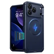 Hibridna maska ESR Cyber HaloLock za iPhone 17 Pro - blue