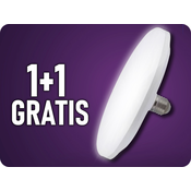 V-TAC E27 LED žarulja UFO 16W, 3000K, 1+1 gratis! Barva světla: Topla bela