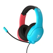 Žične igralne slušalke Turtle Beach Airlite Fit - neonsko modre in rdeče (SWITCH)