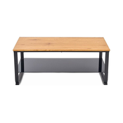 Stolic za kavu ARTIGA 45x105 cm crna/bež