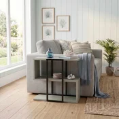 Hanah Home pomocni sto Homia, 56 cm, pepeljasto zelena