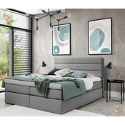 Boxspring postelja Riviera - 140x200 cm