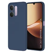 Silikonski ovitek Techsuit SoftFlex za Xiaomi Redmi 17C 5G - navy blue