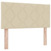 Uzglavlje Krema 100 cm tkanina