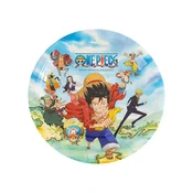 Chaks Papirnati krožniki - One Piece 18 cm 8 kos