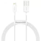 BASEUS USB Lightning Punjač/podaci Bijela 1m CALYS-A02