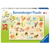 Ravensburger Puzzle Životinje od A-Z, 35 delova