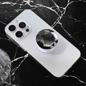 Stalak za telefon Pop Crystal, Crni