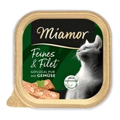 Ekonomicno pakiranje Miamor Feines & Filet 32 x 100 g - Cista perad i povrce
