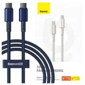 BASEUS BASEUS USB-C NA USB-C 100W PD KABEL ZA TELEFONE 1M S HITRIM POLNJENJEM