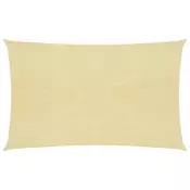 Jedro za zaštitu od sunca 160 g/m2 bež 2 x 5 m HDPE