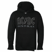 Hoodi moška AC-DC - Back In Black - DIAMOND - BLK_C20DMPF501