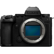 Kamera bez ogledala Panasonic - Lumix S5 IIX, 24.2MPx, crna
