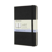 Moleskine sketchbook, Medium, brezčrtni, trde platnice