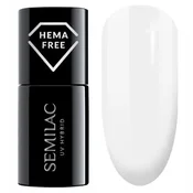 Semilac Soulmate Mix hibridni lak za nohte 389 Coconut Ice Cream 7 ml