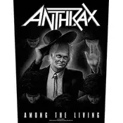 Anthrax Among the Living Našitek za šivanje 36 x 30 cm