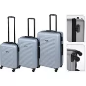 EXCELLENT Putni kofer KO-FB5000090 set na kotacima od 3 komada PROWORLD siva