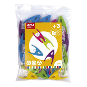 APLI Apli Plastične ščipalke 30 kos, (20455755)