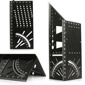 Večnamenski aluminijasti kotomer 3D 15cm 40068