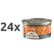Almo Nature Daily Mousse konzerva - tuna in piščanec - 85 g 24 x 85 g