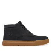 Timberland za moške. TB0A69FNW051 Maple Grove usnjene športne copate črne barve (43.5), Črna, Ravna stran, Čipke, Prilo&