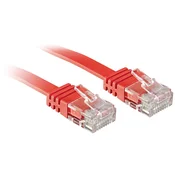 LINDY LINDY 47514 RJ45 omrežni kabel\, Patch kabel CAT 6 5.00 m rdeča 1 kos, (20421371)