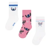 Dolge nogavice Disney Classics ACCCS-SS26-102DCLS(3-PACK) Bela