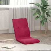 vidaXL Tlorisni stol Vinorodna rdeča 46 x 50 x 61 cm Žamet