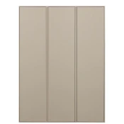 Kremno bela modularna garderobna omara iz masivnega bora 150x200 cm Daily – vtwonen