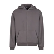 Urban Classics Jopa na zadrgo temno siva