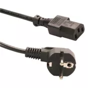 LINKOM kabl za napajanje 1.5m (Crna)