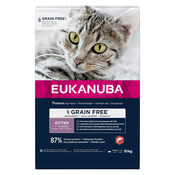 Eukanuba Kitten Grain Free bogata lososom - 2 x 10 kg