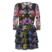 Desigual Kratke obleke VEST_LYON Večbarvna