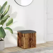 Klupa za odlaganje staro drvo 42x42x45 cm izradeno drvo