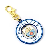 Obesek za nahrbtnik The Carat Shop Manchester City FC z vrtljivim logotipom (MCBH0001)