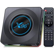 GEMBIRD TV box X96 X4 4/64GB smart S905X4 quad, Mali-G31MP 8K, KODI Android 11.0 crni