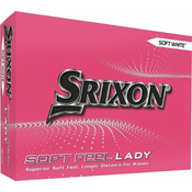 Srixon Soft Feel Lady 8 Golf loptice Soft White