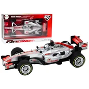 Formula F1 za igru 1:9 sa zvucnim efektima - srebrna